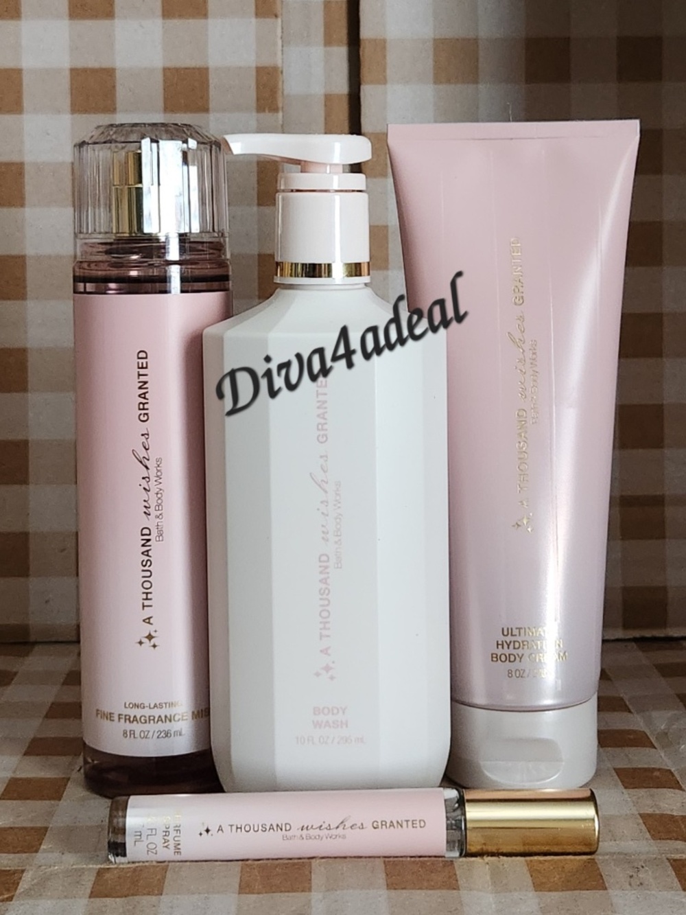 New! Bath & Body Works A THOUSAND WISHES GRANTED Collection Bundle